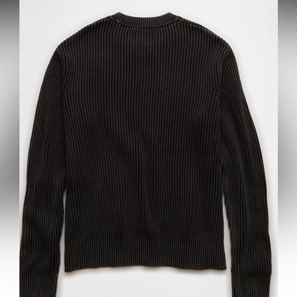 NWT AE Mens Fisherman Crew Neck Sweater - Picture 4 of 11